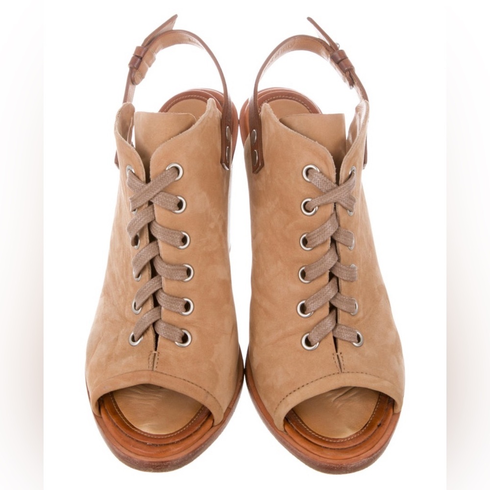 Rag & Bone 💕 Suede Lace-Up Booties - Sz 8.5